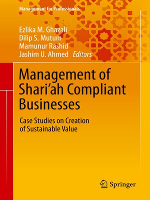 cover image of Management of Shari'ah Compliant Businesses